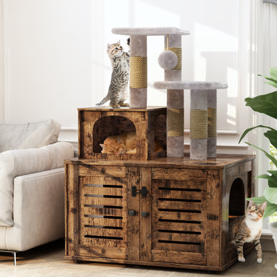Cesiley 42.91'' H Cat Tree