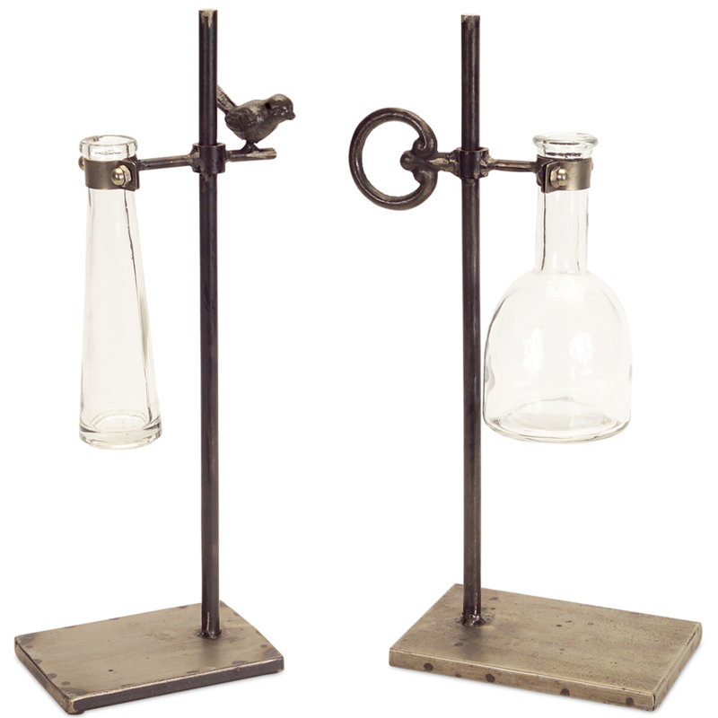 Ensemble de 2 vases à pied Alvardo