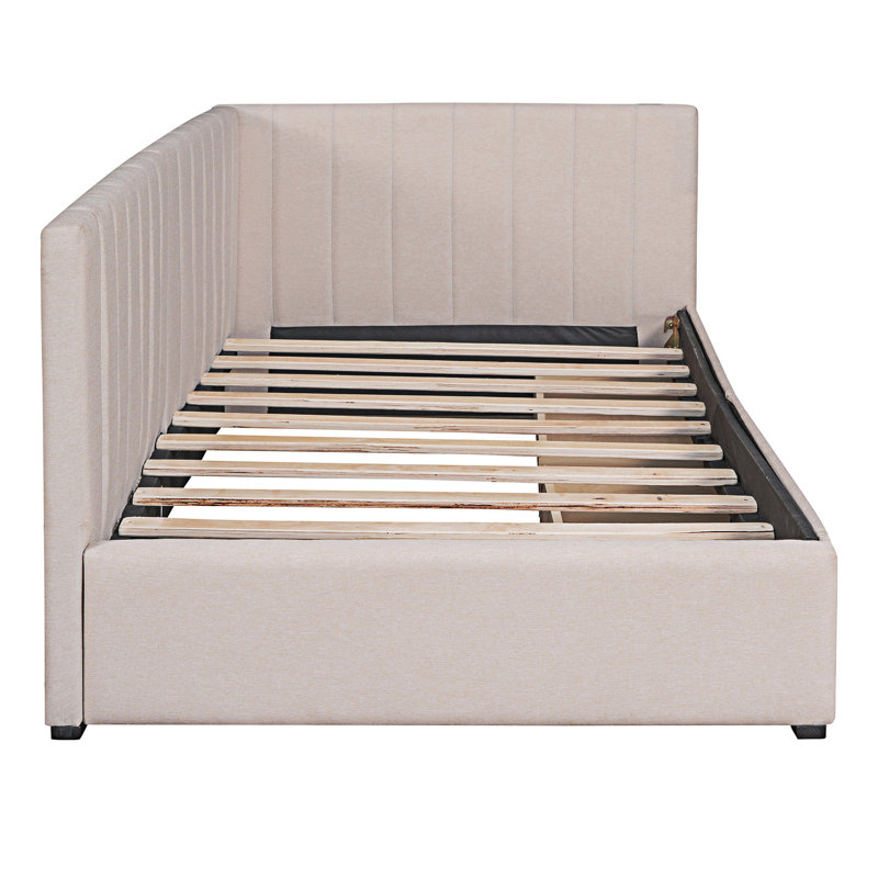 Ebern Designs Upholstered Daybed With Storage Drawers - Wayfair Canada