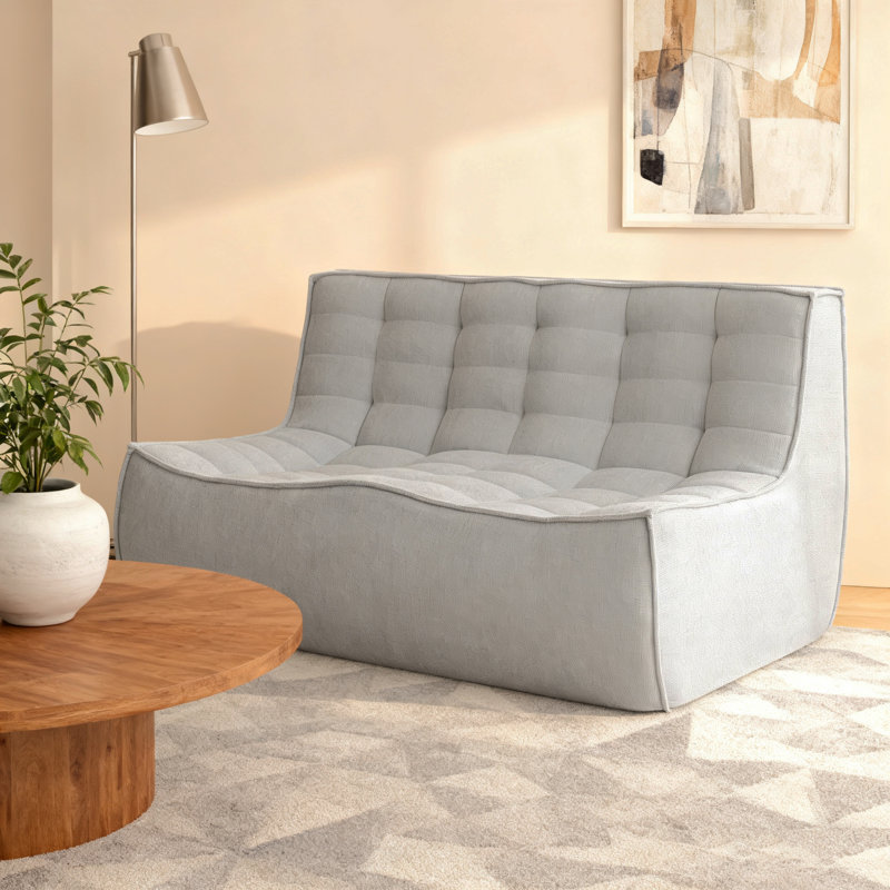 Causeuse 2 places Classic Light, H 29,92 po x l 55,12 po x P 35,83 po, 2