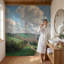Papier peint pastoral paysage de village amovible-2054248781-2054248818
