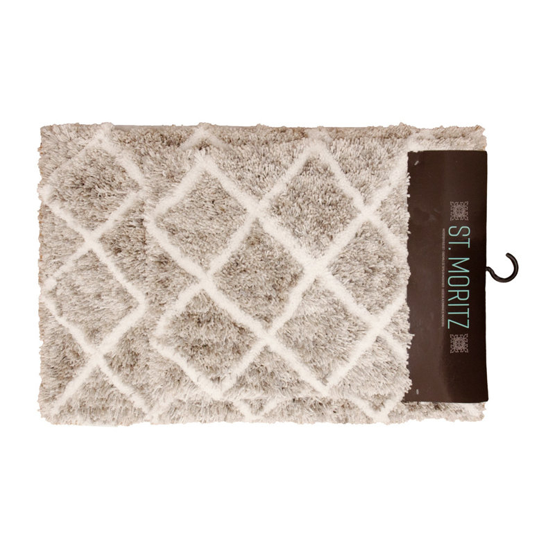Descente de bain, gris