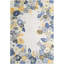 Tapis floral ivoire doré Valentina-954467048
