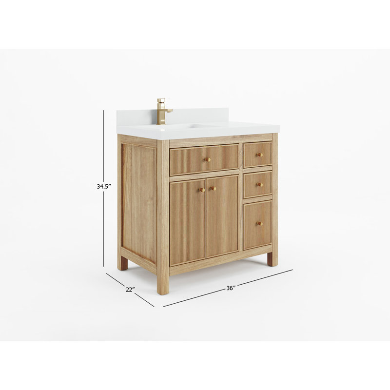 Ensemble de meuble-lavabo simple 36 po Sonoma