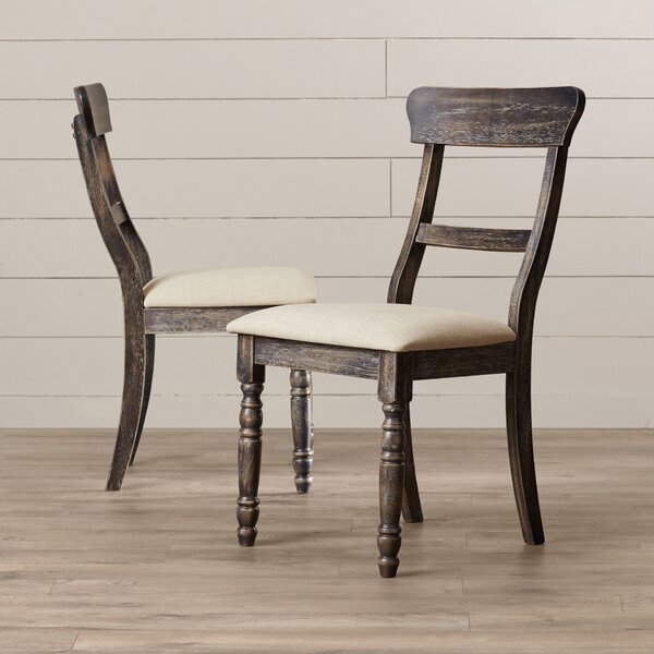 American country rustic pine and rush ladder back side chair