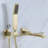 2 Handle Wall Roman Tub Faucet With Diverter-119268366