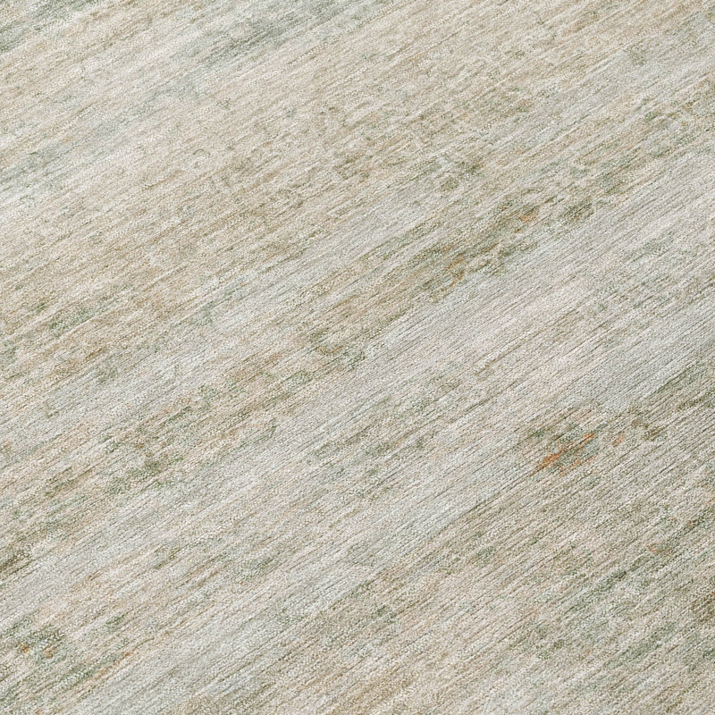 Tapis à rayures intérieur / extérieur lavable à la machine Colman ACN2154, Rectangle 10 pi x 14 pi