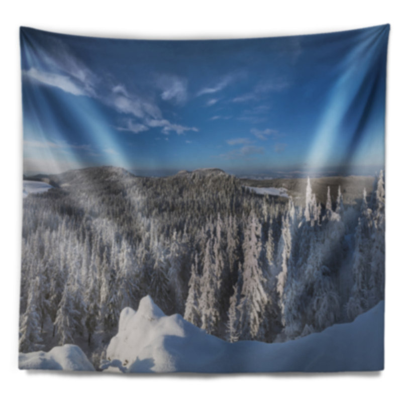 Polyester Tapestry, 78" H x 92" W