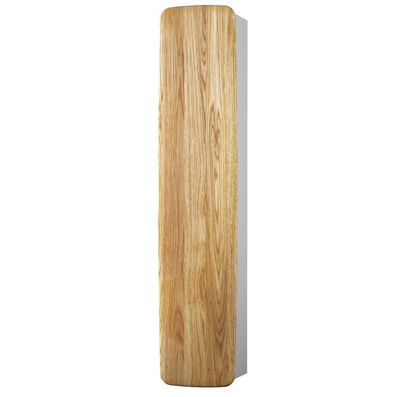 Crenata Linen Cabinet, Left, Light Grey/Natural Oak Wood/Grey