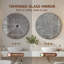 Miroir mural rond en aluminium, miroir circulaire moderne pour meuble-lavabo, entrée, salon-126561343-126356014