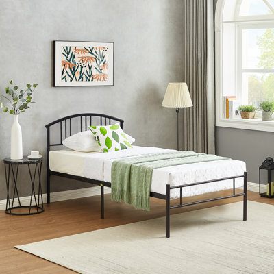 Firdavs Full Steel Platforms Bed by Harriet Bee