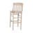 Prompton School House Back Wood Restaurant Dining Barstool with Footrest-76687018
