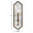 Wood Candle Wall Light
