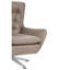 Azyah Faux Leather Swivel Armchair