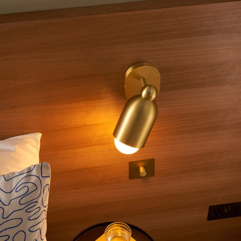 JENSEN Single Wall Sconce, Brass