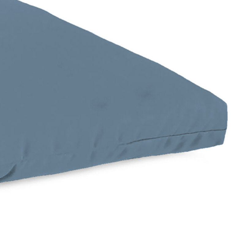Sunbrella 48" x 18" Outdoor Bench Cushion with Ties, Spectrum Denim