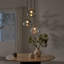 3 - Light Metal Tiered Pendant