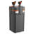Aquarium Filter 660GPH, 5-Stage Canister Filter 235 Gallon, Ultra-Quiet Internal Aquarium Filter with UV Protection, Submersible Power Filter with Multiple Function for Fish Tanks, 25W