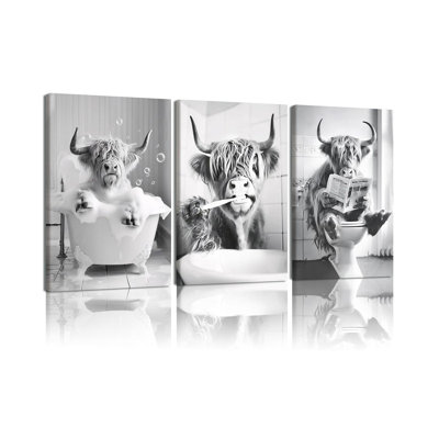 3 Piece Wrapped Canvas Print
