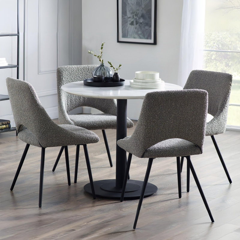 Esman 4 - Person Dining Set, Grey