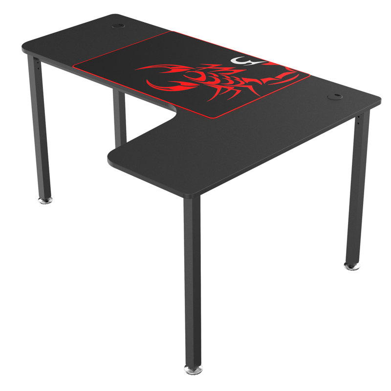 Bureau en L fonctionnel et moderne, Orienté à droite