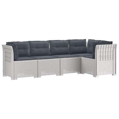234 cm W Patio Sofa with Cushions