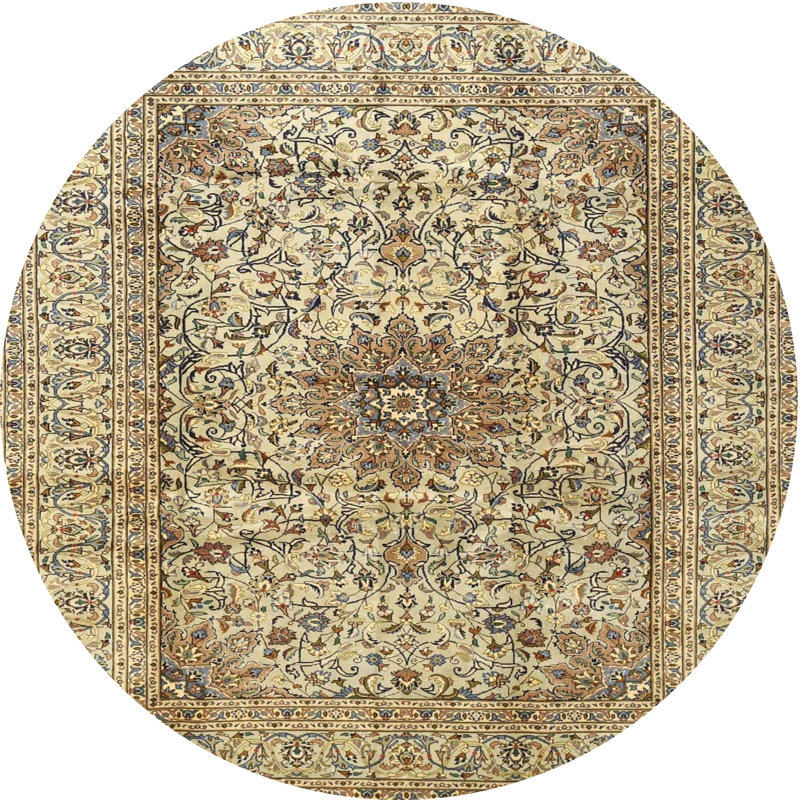 Oriental Indoor Rug, Round 6'