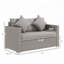 Causeuse d'extérieur avec coussins Ayston-1517608642-1493807066