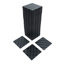 44 Pack 30.5 cm x 30.5 cm Interlocking Deck Tiles, Weatherproof Low Maintenance Plastic Tiles-705859652