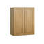 Armoire murale standard Shaker de 30 po x 12 po x 36 po Homewood Cozy Design en gris Shaker prêt à assembler-814792614-814792618