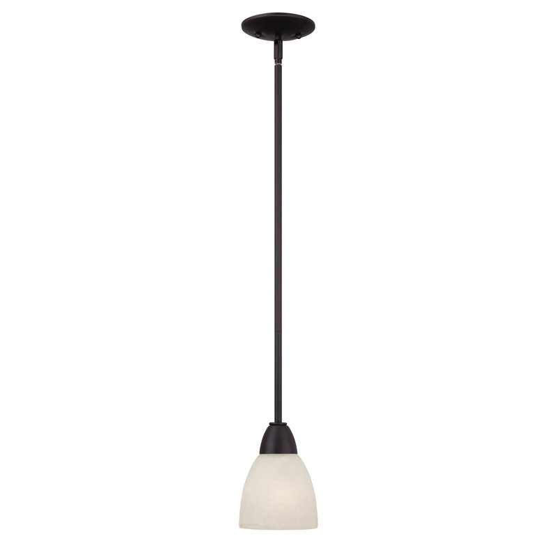 Jefferson 1 - Light Single Pendant, Oil Rubbed Bronze