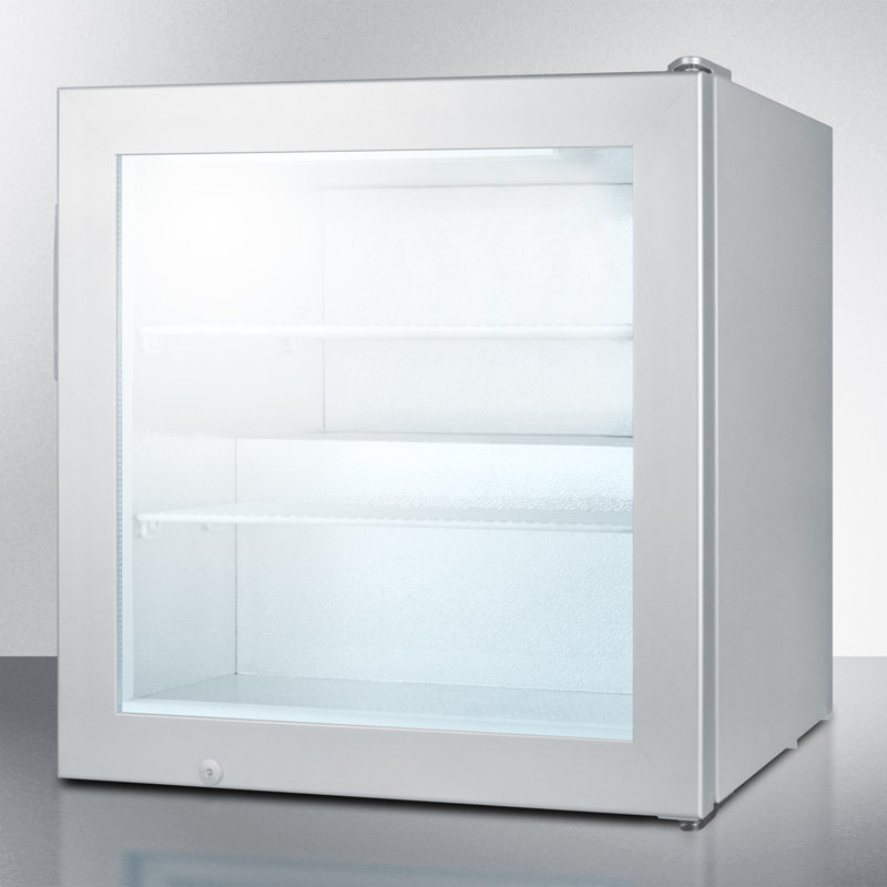 2 Cubic Feet Upright Freezer with Adjustable Temperature Controls