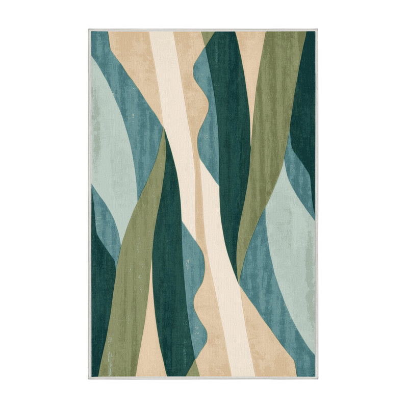 Stellar Reflections Rug, Rectangle 2' x 3'