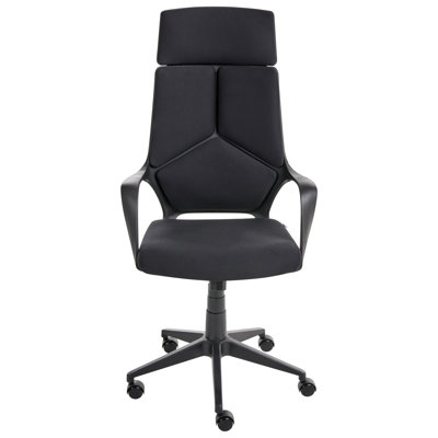Polyester Office Chair with Headrest