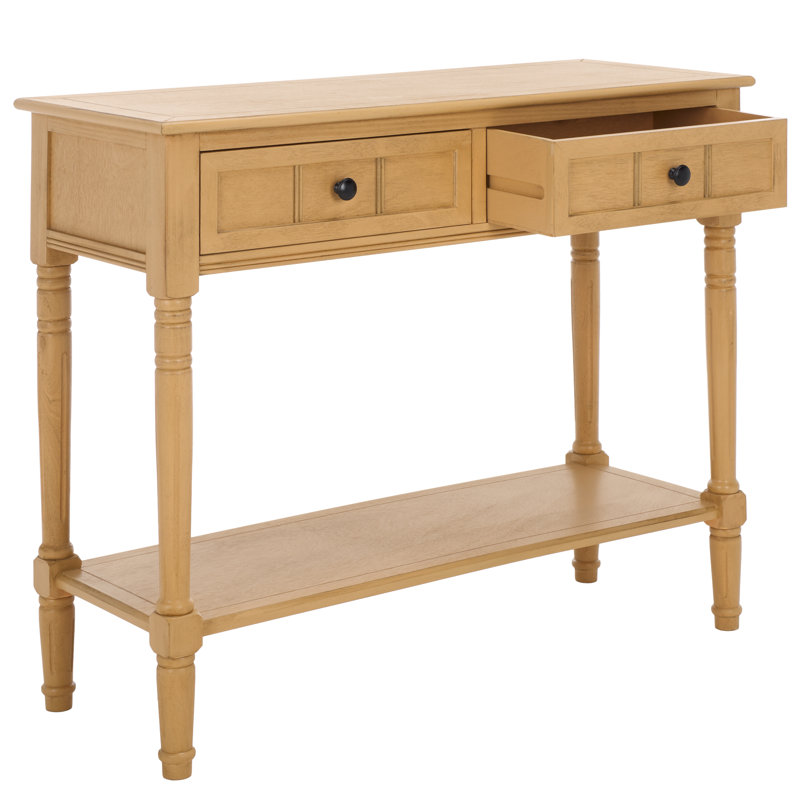 Console en bois massif 35,8 po Malmesbury, Chameau