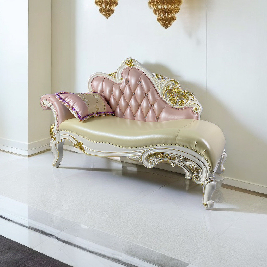 Rose gold 2024 chaise lounge