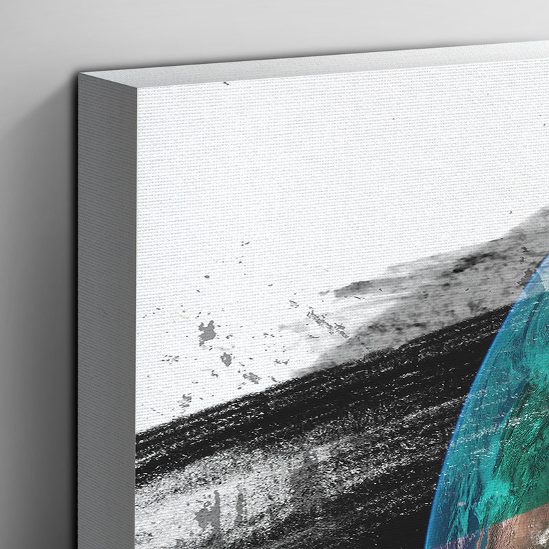 Earth From Space NASA - Wrapped Canvas, 35cm H x 50cm W