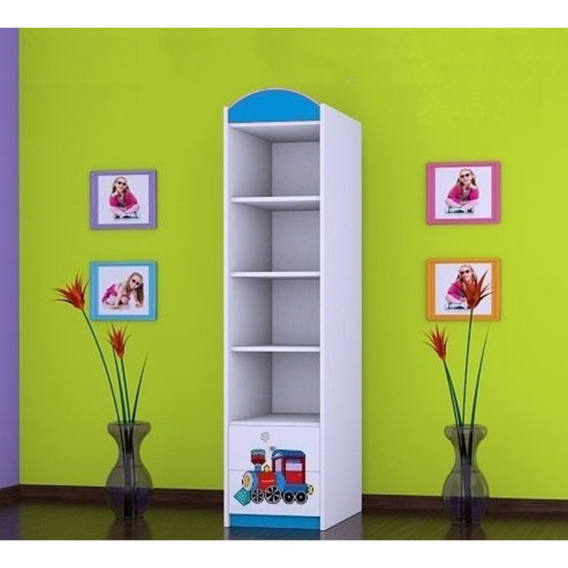 Oldham 1 Door Wardrobe, Blue