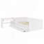 Lit plateforme en bois avec 6 tiroirs, tablettes et coiffeuse-2073384500