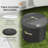 Outsunny Ice Bath Tub, 79 Gallon Outdoor Portable Cold Plunge Tub With Thermo Lid, Cover And Carry Bag For Athletes Recovery And Cold Water Therapy, Black