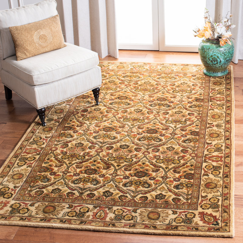Dunbar Hand Tufted Wool Oriental Rug, Rectangle 5' x 8'