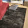 Tapis noir touffeté Delane