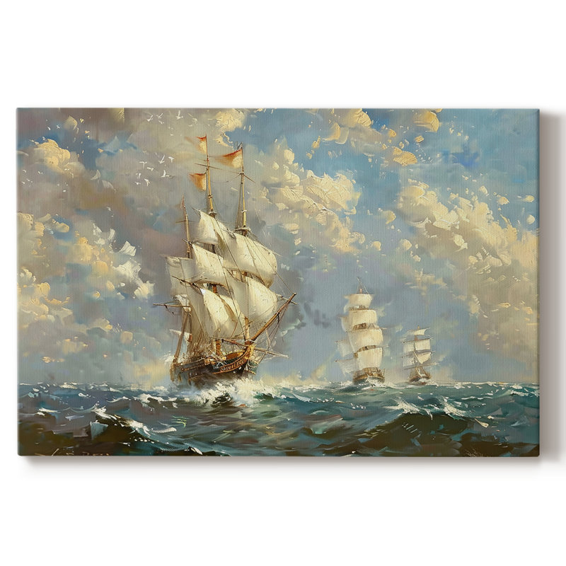 Série Nautical-CLXVII - Cavas enveloppés de galerie, 8 x 12