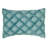 Chenille Appliqued Cotton Throw Pillow