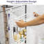 Over-the-Door Stainless Steel Shower Caddy-1688069338