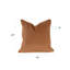 Oreiller en duvet brun Qiviut 20 x 20-116474361-116474355-116474362