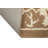 Chamroeun Home Decor Luxury Non-Slip Rubber Backing Safety Ultra Water Absorbent Soft Durable Woven Runner Area Carpet Floor Area Mat Indoor Interior Jacquard Decorative Kitchen Rug, Taupe Maple Leaves Design 2 Pieces Set-128678041