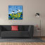 Deux moutons - peinture sur toile tendue-1507329556