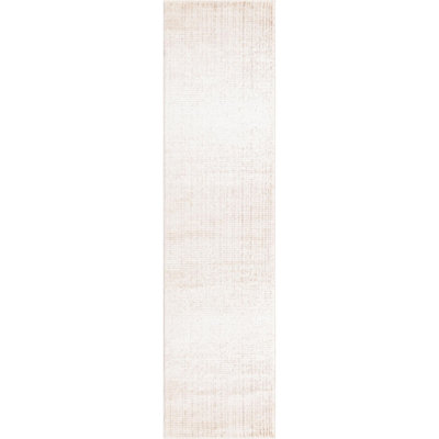 Hulsey Striped Ivory Area Rug