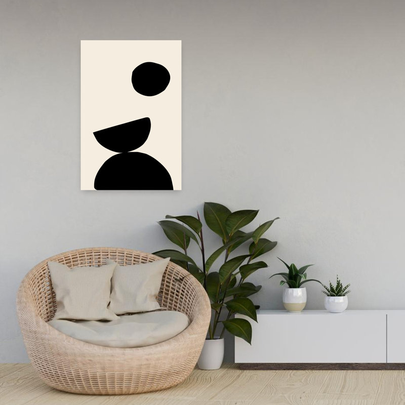 Art contemporain contemporain abstrait, H 24 po x l 16 po
